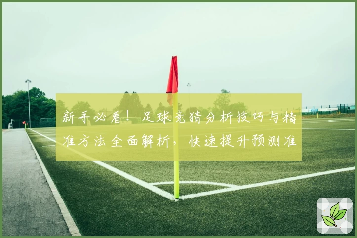 新手必看!足球竞猜分析技巧与精准方法全面解析,快速提升预测准确率